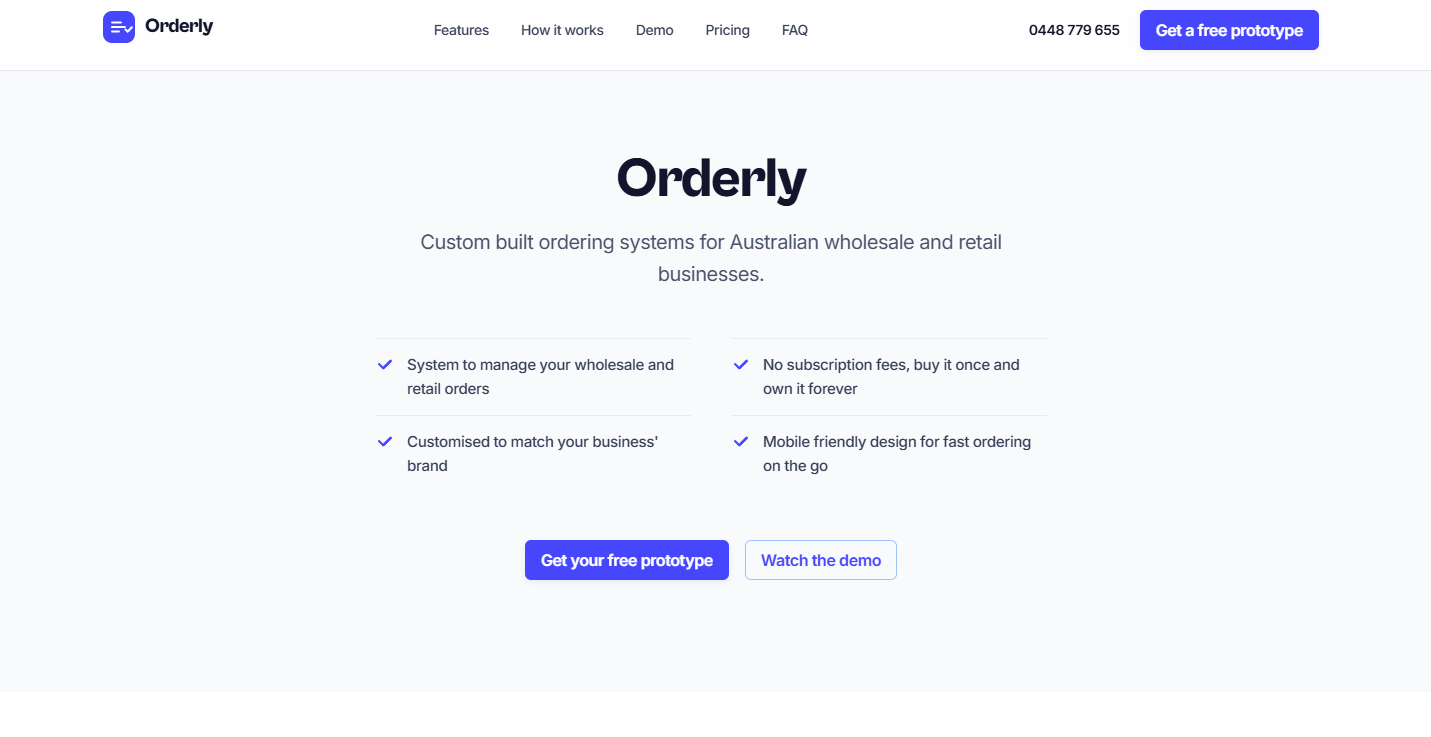 An image of the Orderly project.
